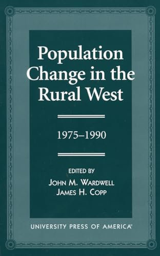 Population Change in the Rural West 1975-1990