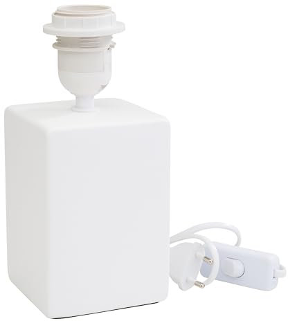 VBS Lampenfuß Rechteck 9x9x22cm Lampenständer Lampenfüße Beleuchtung Leuchtmittel Deckenlampe Kreativ Basteln Gestalten modern stilvoll dekorativ