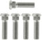 VZU 5 Stück Radbolzen, M12x1,5 Radschrauben, 48mm Lang Stahl-Radbolzen, Kompatibel mit FJ Cruiser, Toyota Hiace, Prado, GX460, Domineering, Speedmaster, Foton Toplander, 90942-05009/90942-02049