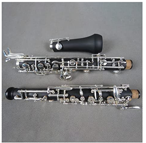 Oboe Oboe C-Ton Bakelit Halbautomatische Versilberte Taste Für Erwachsene, Professionell Spielendes Musikinstrument