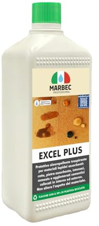MARBEC EXCEL PLUS 1LT Protettivo antimacchia per pavimenti in cotto, pietra e cemento.