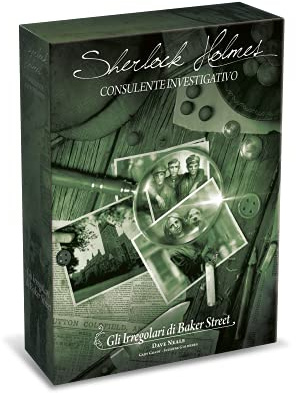 Asmodee, Sherlock Holmes Consulente Investigativo: Gli Irregolari di Baker Street, Gioco da Tavolo Investigativo, 1-8 Giocatori, 14+ Anni, Edizione in Italiano