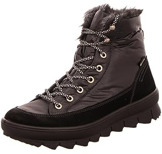 Legero Novara - Botas de nieve con forro cálido Gore-tex para mujer, Negro 0200., 40 EU