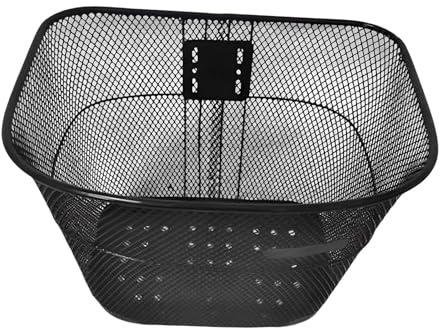 harayaa Robuster Metallfahrradkorb, Vorderer Lenkerkorb für Roadbikes, Universeller Fahrradkorb, Lagerbehälter für