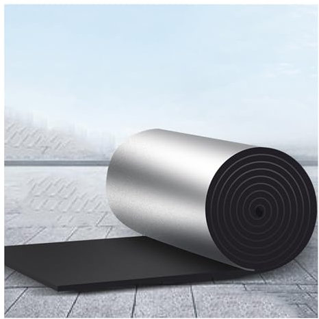 Rouleau d'isolation phonique en Aluminium, barrière radiante réfléchissante Anti-UV, Isolation phonique et Thermique pour véhicule, Camping, épaisseur 5/10/15/20/25/30 mm (Couleur : 10 mm (é