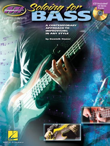 Soloing for Bass (Book/CD). Para Guitarra Bajo, Guitarra de graves de Tablatura