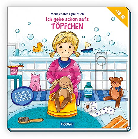 TRÖTSCH - Mein erstes Spielbuch Ich gehe schon aufs Töpfchen | Kinderbuch mit beweglichen Elementen für ein spielerisches Töpfchentraining. ... Entdeckerbuch Beschäftigungsbuch Spielbuch
