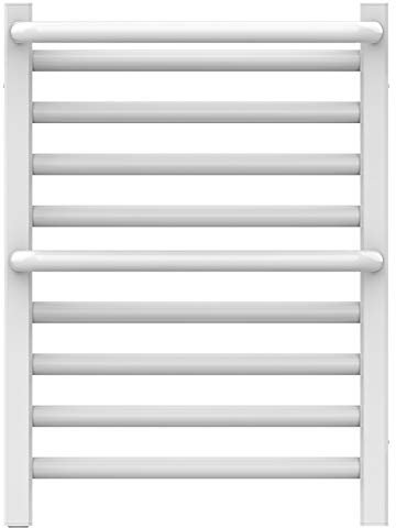 KLZUOPT Radiateur Porte-Serviettes électrique, Porte-Serviettes Mural Convient au Porte-Serviettes de Salle de Bain en Alliage d'aluminium, 27,6 x 20,9 Pouces