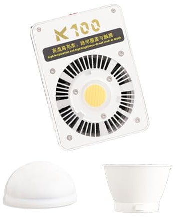 Luce Professionale Per Fotografia All'aperto Da 100 W Illuminazione Video Da Studio Portatile 2800-6800K Gamme Colori Design Compatto Illuminazione Continua Portatile Per La Fotografia