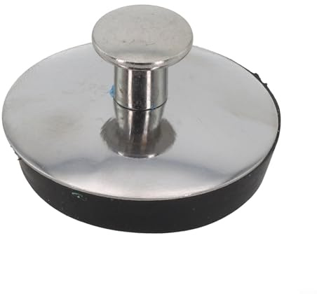 Siphon en acier inoxydable avec joint en caoutchouc intégré pour lavabo, baignoire et évier de cuisine pour éviter les fuites d'eau et l'encrassement (S)