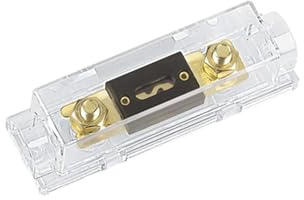 KOLACEN ANL Vergoldete Sicherung 100 Amp + ANL Sicherungshalter (1 Stück)