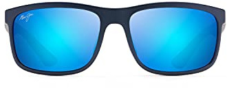 MAUI JIM HUELO blue hawaii huelo matte b Sunglasses Unisex Standard, Standard, Unica