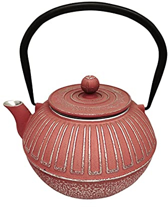 Vidal Regalos Teiera 1 l ferro colato rosso