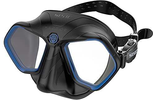 Seac Raptor, mask med låg volym för fridykning och spjutfiske