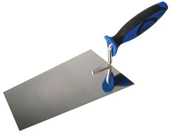Profi 2K Trapezkelle Maurerkelle Edelstahl Rostfrei Putzkelle Stuckateurkelle (140 mm)