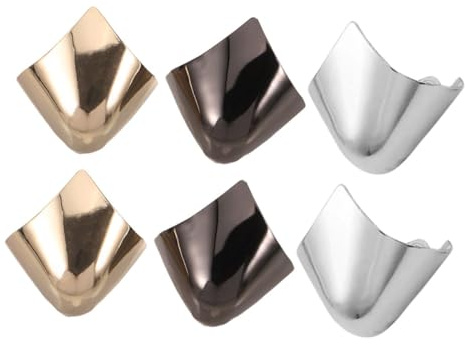 YARNOW Protège-talons Protection Solide des Bouts de Talon Lot de 3 Paires en Fer Résistants pour Chaussures à Talons Hauts Usage Quotidien