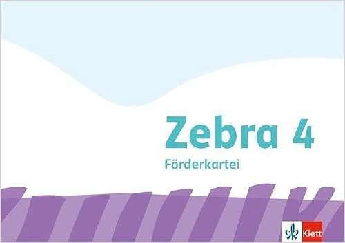 Zebra 4: Förderkartei mit Diagnosebögen Klasse 4 (Zebra. Ausgabe ab 2024)