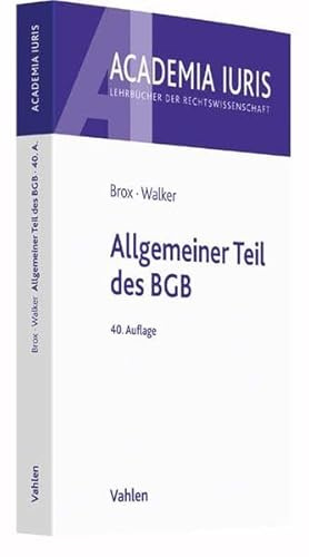 Allgemeiner Teil des BGB (Academia Iuris)