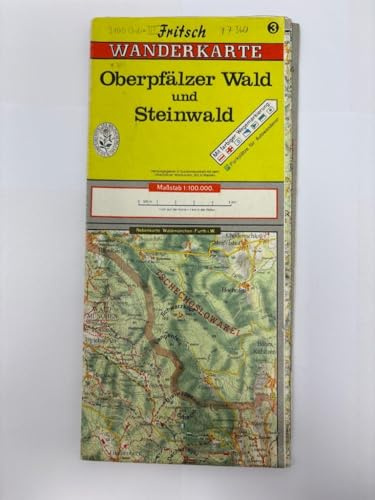 Fritsch Karten, Nr.63, Stadt und Landkreis Regensburg: Wanderkarte. Mit farbiger Wegemarkierung, Wanderparkplätzen, Langlaufloipen und Radwanderwegen ... Regensburg (Fritsch Wanderkarten 1:50000)