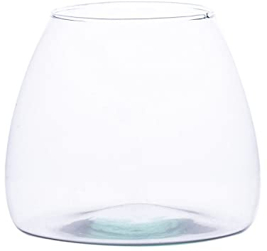 Landare Terrarium Verre - Terrarium Plante Verre - Terrarium Plante - Plante Terrarium - Bocal Terrarium - Vase Boule Verre - Terrarium Plante Fermé (14,5 x 12 cm)