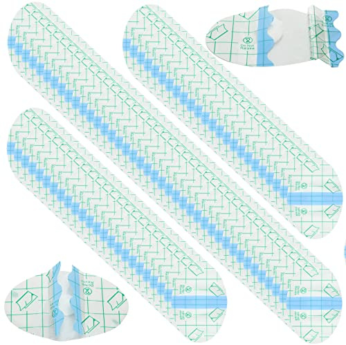 Kingdder 240 Pcs Ear Covers for Shower, 2.09 x 3.19 Inch Waterproof Ear Protectors Disposable Ear Stickers with Soft Ear Plugs for Baby Adult Kids Newborn Ear Covers for Shower Surfing Snorkeling