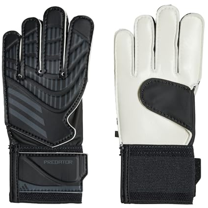 Adidas Unisex-Kids Training Predator Goalie Gloves, Black/Black/Black, 7