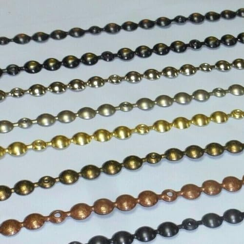 5 Meters Upholstery Nail Stud Strips Renaissance Finish Including Upholstery Nails for Sofa, Settee Or Chair (Bronze)