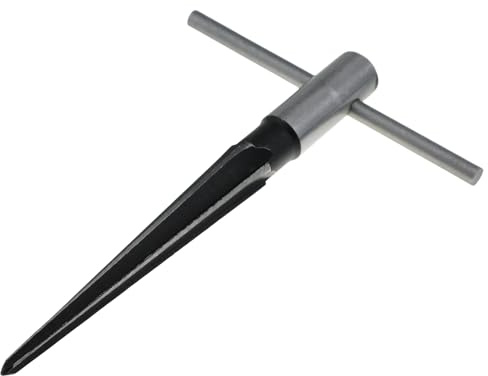 MEETOOT 3-13mm T Shank Taper Reamer Metal Chamfering and Reaming Tool Woodworking Utensil Suitable for Guitar Repair