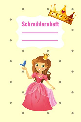 Schreiblernheft: Notizbuch für den Schulanfang I Schreiben in der Grundschule I Lineatur mit genug Platz für Übungen