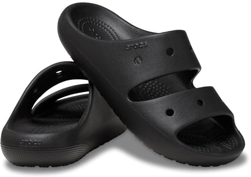 Crocs Unisex Bambino Classic Sandal v2 K Sandalo, Black, 37/38 EU