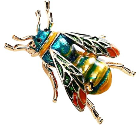 PACKOVE Kreative Cartoon Bienenbrosche Farbenfrohes Mode-accessoire Langlebige Anstecknadel Für Kleidung Für Damen Modischer Schmuck Für Pullover Und Anzüge