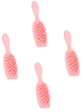 Ipetboom 4stücke Scalp Brush Für Haarpflege Waschbürste Mit Massagefunktion Zur Reinigung Der Kopfhaut Für Lockiges Langes Und Kurzes Haar Robustes Langlebiges Material