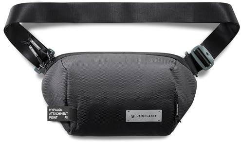 HEIMPLANET Originale | Transit Line Sling Pocket | Marsupio impermeabile in DYECOShell di alta qualità | Supporta l'1% per The Planet (Castlerock)