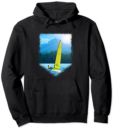 Dinghy Segelboot Opti Segeln Pullover Hoodie