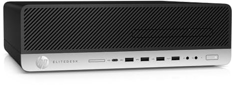 HP EliteDesk 800 G5 SFF/Core i5 9500 3.0GHz / 16GB RAM / 256GB SSD/Intel UHD Graphics/Win 11 Pro (Reacondicionado)