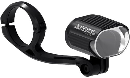 Frontbeleuchtung E-Bikes LEZYNE Fusion Pro, STVZO E600, Schwarz