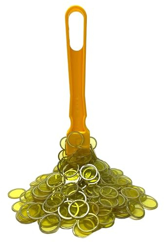 Fonyiunce Magnetische Stäbe und Bingo Chips Set Magnetstab，Homeschool Supplies Math Counters，Bingo-Chip-Set，Plastikchips