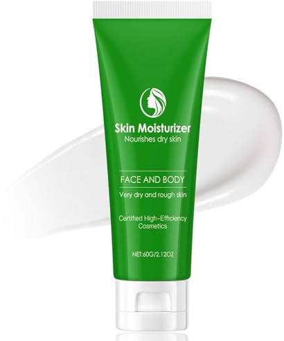 Skin Food Light Face & Body Butter,Camomile Lotion Natural Moisturiser, Hydrating Face Cream & Primer for Soothing, Dry Skin Cream for Body Sensitive Skin, Emollient Cream (1PC, 1PC)