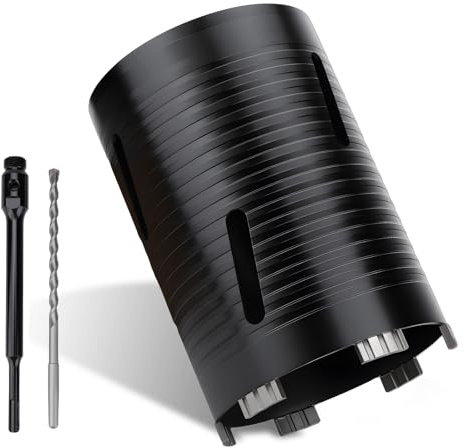MOXPIFY 127mm x 170mm Long Diamond Core Drill Bit Set SDS Plus Shank