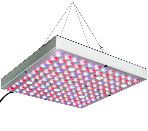 Brite Labs Lampe Horticole LED Croissance Floraison - Cultivez des Plantes Saines à L'intérieur - Panneau LED Horticole - Lampe UV Plante Interieur pour Semis - Lampe de Culture LED Grow Light Indoor
