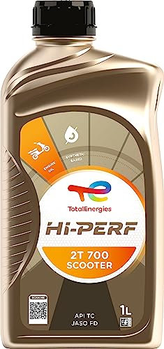 TotalEnergies Hi-Perf 2T 700 Scooter, Huile moteur 2 temps, 1 litre
