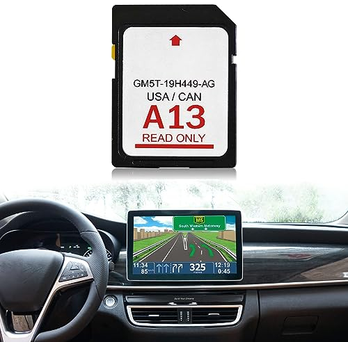 A13 SD Navigation SD-Karte kompatibel mit Frd/Lincoln SYNC2 Navigationssystem, Sync USA/Kanada Karten, F150 Navigation SD Karte GM5T-19H449-AG