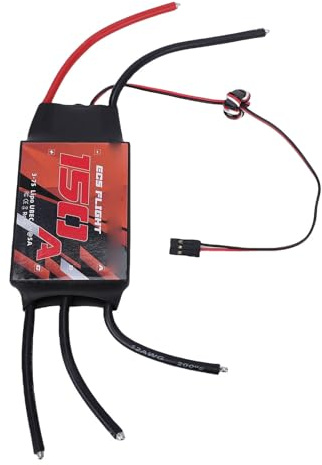 Jiawu RC sin Escobillas ESC Controlador de Velocidad Eléctrico de Rendimiento Superior para Cuadricóptero de ala Fija Multirotor Fotografía Aérea Carreras