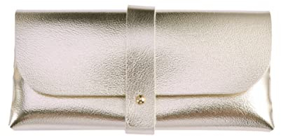 SHERCHPRY Étui À Lunettes En Cuir Pvc Souple Avec Boucle Protection Compacte Pour Lunettes De Soleil Et De Vue Idéal Pour Sac À Main Et Déplacements