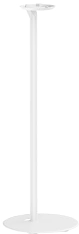 PureMounts Lautsprecherständer für Sonos Era 100, Lautsprecher Ständer, Boxenständer mit Kabelmanagement, 3Kg Tragkraft, weiß