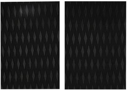 zuousxbs 2pcs Surfboard Deck Traction Board Nonslip Pad Surfing Skimboard Deck Traction Pad Surfboard Schwanzkissen