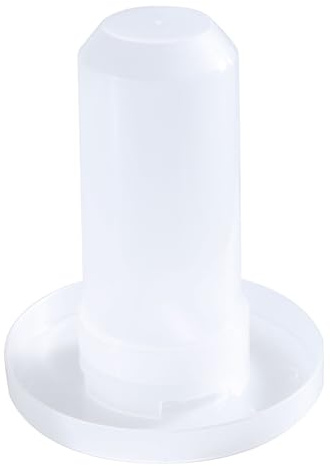 Lerpwige Mangiatoia per pollame di pollo, design trasparente, per esterni, pratico dispenser di cibo per uccelli in plastica e distributore di acqua per pollo, per esterni, automatico
