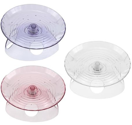 DIKACA 3 St Hamsterhjul Spinner med Flygande Tefat Löphjul för Smådjur med Inbyggt Gömställe Robusta och Lättstädade Hamstertillbehör för Igelkott och Gerbiler