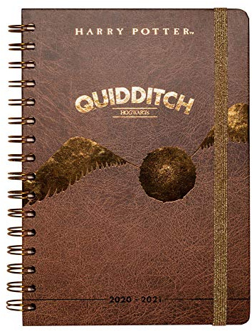 Erik Planer - Schulplaner Harry Potter Quidditch - Kalender Wochenansicht 2020/2021 für Schüler 12 Monate - Terminplaner