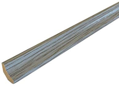 Laminate Scotia Floor Beading 2.4m x20 Lengths (Old Grey)